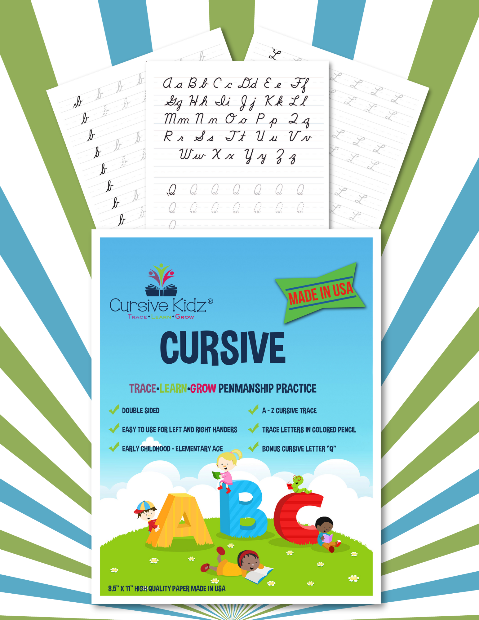 Cursive Workbook - Digital Download – Cursive Kidz